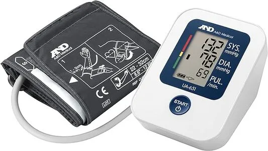 Medidor de presión arterial digital de brazo A&D Medical UA-651